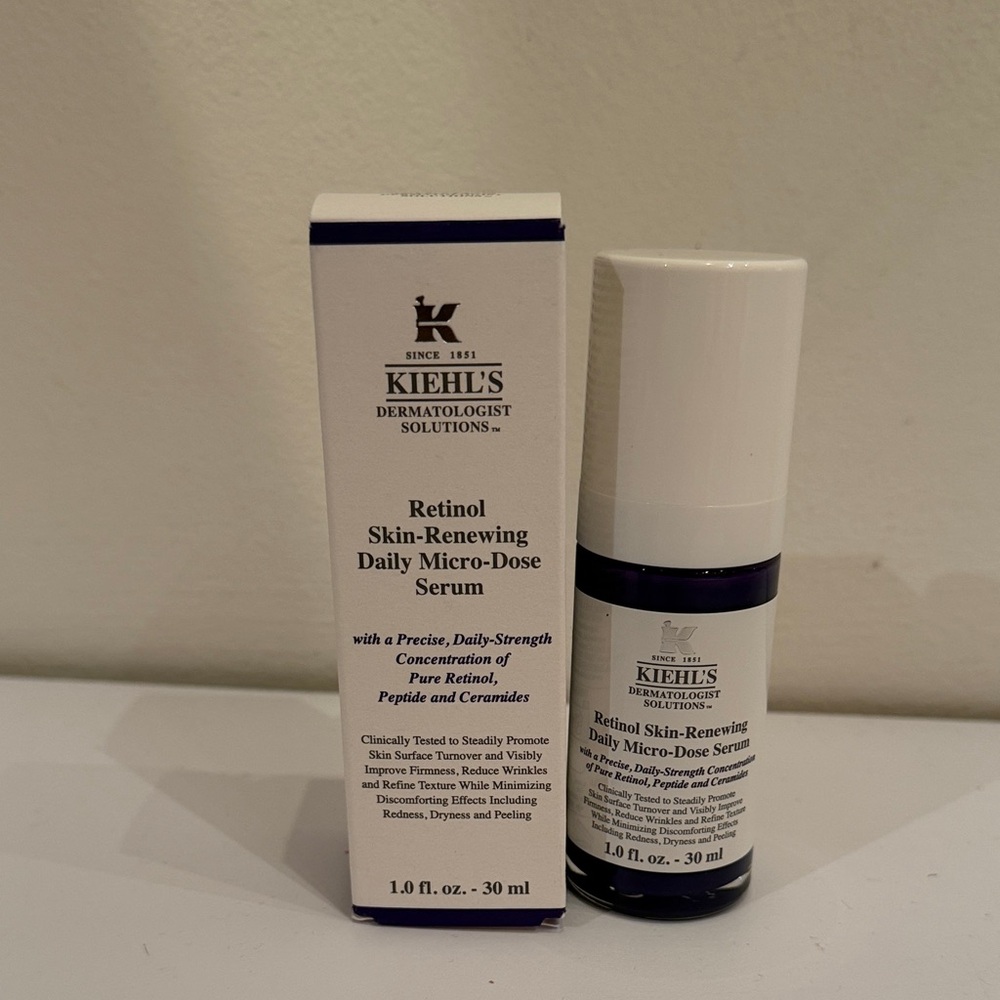 Kiehl's Retinol Skin-Renewing Serum 30ml new in box *blogger*